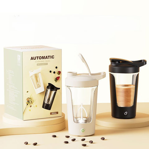 Electric automatic stirring cup for charging