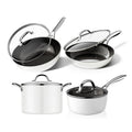 Demark Qiaoqian New House Cookware Suit Full Set Household Non-Stick Wok Soup Pot Universal Induction Cooker Gas Stove