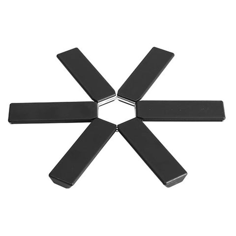 Creative anti-scald mats, foldable six-claw casseroles, insulating mats, kitchen heat-resistant tables, placemats, dish mats, vegetable mats