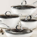 Demark Qiaoqian New House Cookware Suit Full Set Household Non-Stick Wok Soup Pot Universal Induction Cooker Gas Stove
