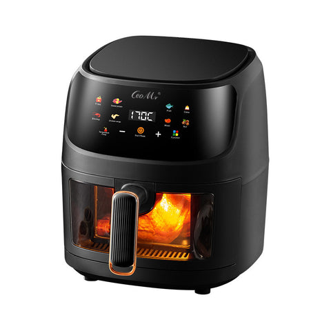 Air Fryer Household Multifunctional Visual Electric Oven Touch Baking Frying Potato Chips Machine Gift Wholesale