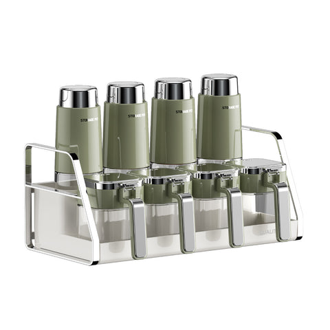 Premium Kitchen Condiment & Oil Dispenser Set