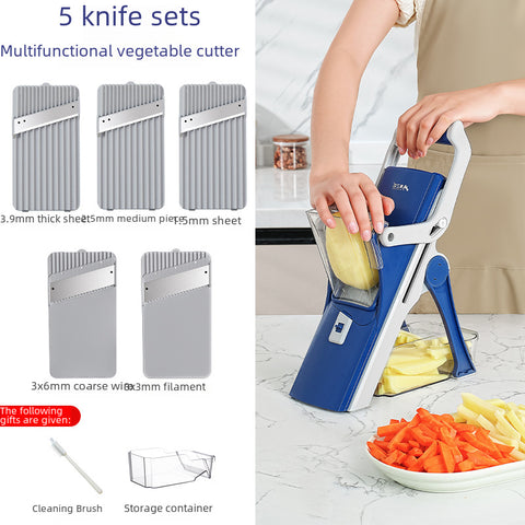 Meizhikou kitchen multi-function vegetable cutter household manual shredding artifact potato grater cross-border gift wholesale