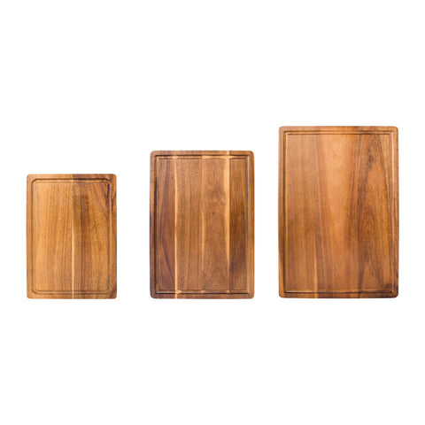 Acacia wooden cutting board thickened solid wood cutting board square cuisine high-end camping picnic plating photo holder
